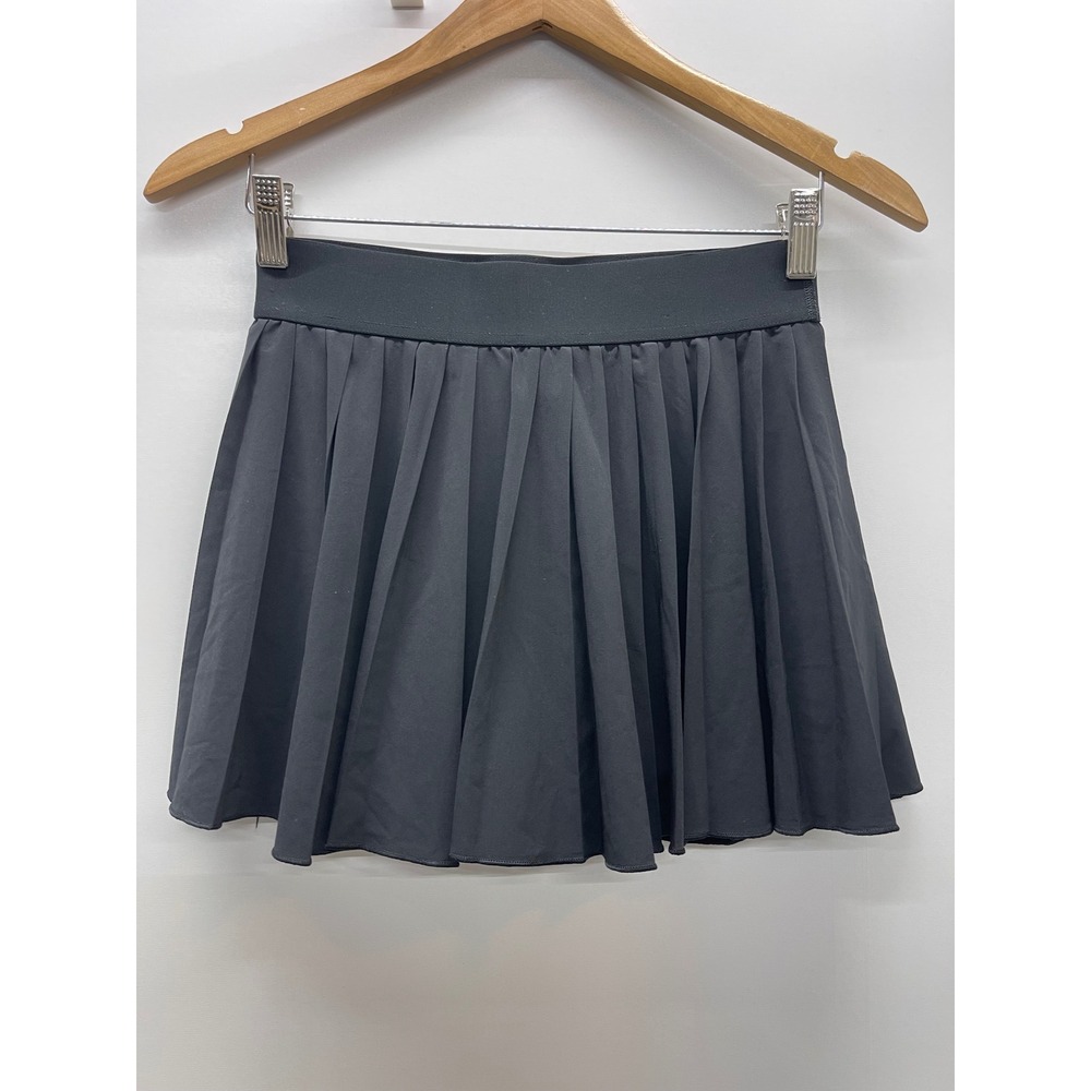 Tna Aritzia Black Pleated Tennis Skirt Athletic Mini Skort Small